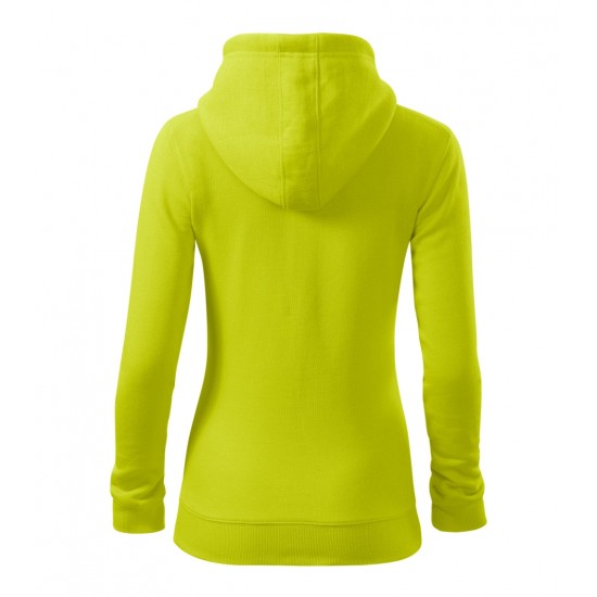 Moteriškas džemperis MALFINI Trendy Zipper 411 Lime punch, 300 g/m²