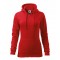 Moteriškas džemperis MALFINI Trendy Zipper 411 Red, 300 g/m²