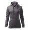Moteriškas džemperis MALFINI Trendy Zipper 411 Steel gray, 300 g/m²