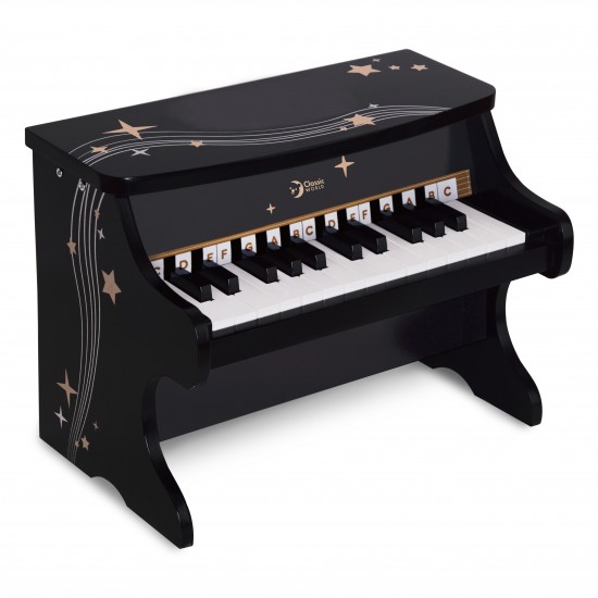 Medinis pianinas CLASSIC WORLD juodas