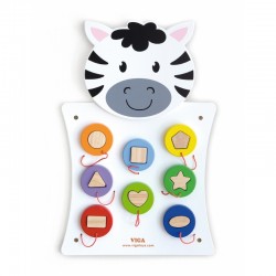 Zebro Formos Medinis Žaislas Zebra Viga
